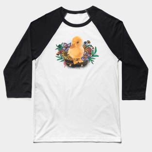 Skater Duckling Baseball T-Shirt